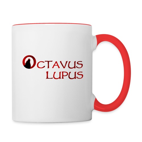 Octavus Lupus - Logo Rouge - Mug contrasté