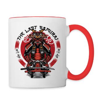 The last samurai - Contrasting Mug - white/red - Right