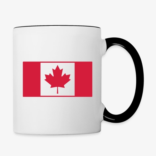 Kanadensisk taktisk flagga - Tvåfärgad mugg