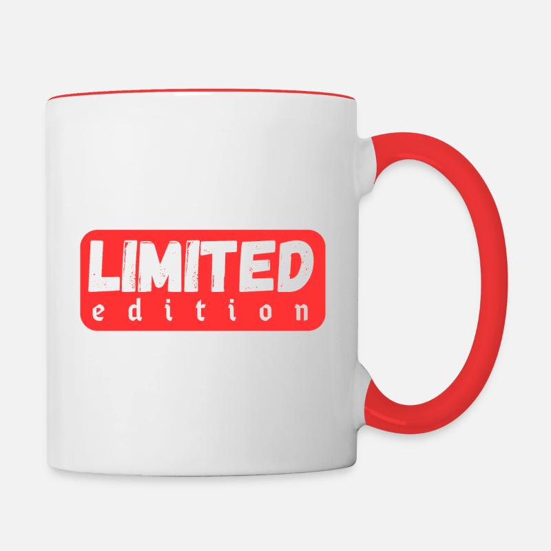 Limited edition - Contrasting Mug - white/red