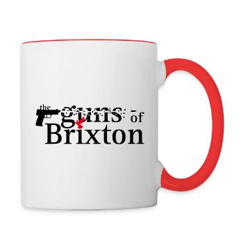 The guns of brixton - Tasse zweifarbig - Weiß/Rot - Rechts