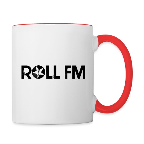 Roll FM - Black - Kaksivärinen muki