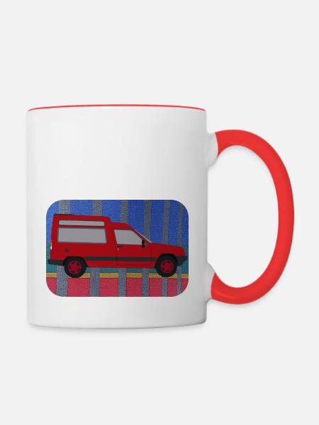 Express Rapid epic - Tasse zweifarbig - Weiß/Rot