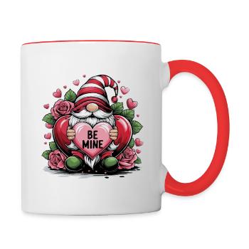 Be Mine - Contrasting Mug - white/red - Right