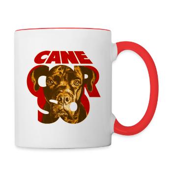 Stock Corso Retro - Tasse zweifarbig - Weiß/Rot - Rechts