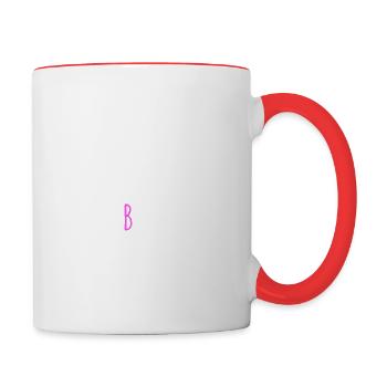 Call me Baby - Contrasting Mug - white/red - Right