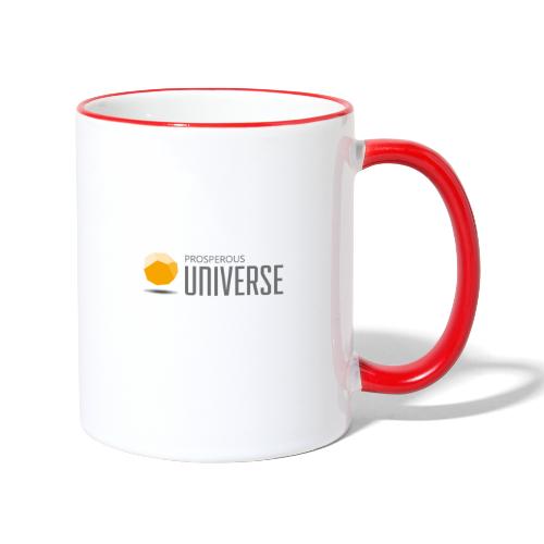 Prosperous Universe Logo - Tasse zweifarbig