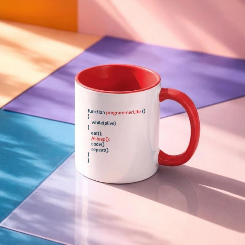 Computerprogrammierer Codierer Software Engineers Geschenk Tasse zweifarbig
