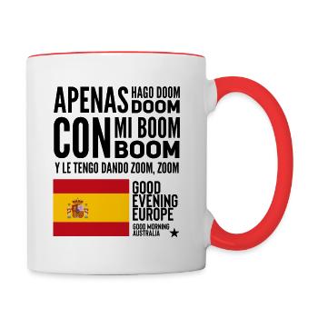 Eurovision España SLOMO - Contrasting Mug - white/red - Right