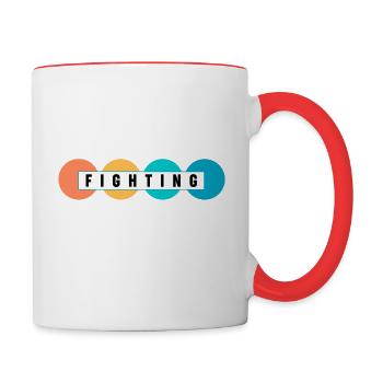 ABA Therapist Professional Appreciation Sped BCBA - Contrasting Mug - white/red - Right