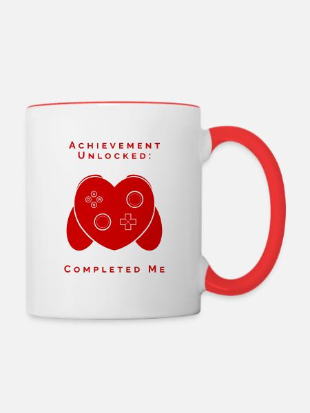 Mich erledigt - Tasse zweifarbig - Weiß/Rot