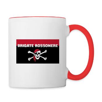 brigades rossonere - Contrasting Mug - white/red - Right