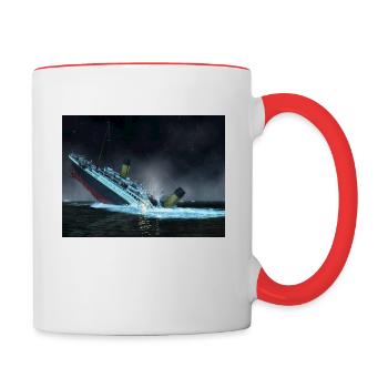 Titanic - Contrasting Mug - white/red - Right