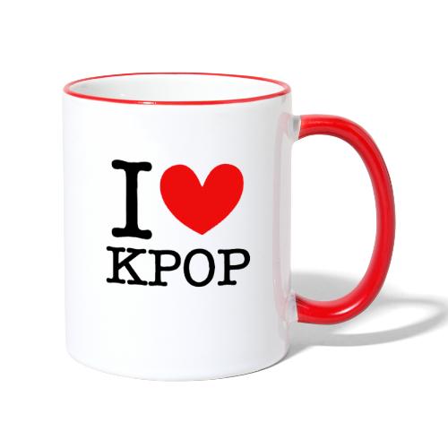 Kpop - Tasse zweifarbig