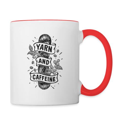 Yarn & Caffeine - Contrasting Mug