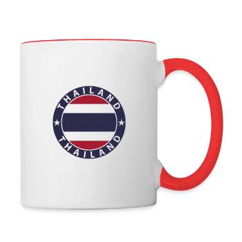 Thailand - Contrasting Mug - white/red - Right