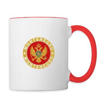Montenegro - Contrasting Mug - white/red - Right