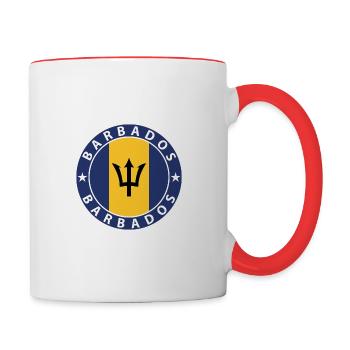 Barbados - Contrasting Mug - white/red - Right