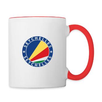 Seychelles - Contrasting Mug - white/red - Right