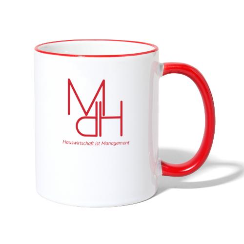 MdH - Hauswirtschaft ist Management - Tasse zweifarbig