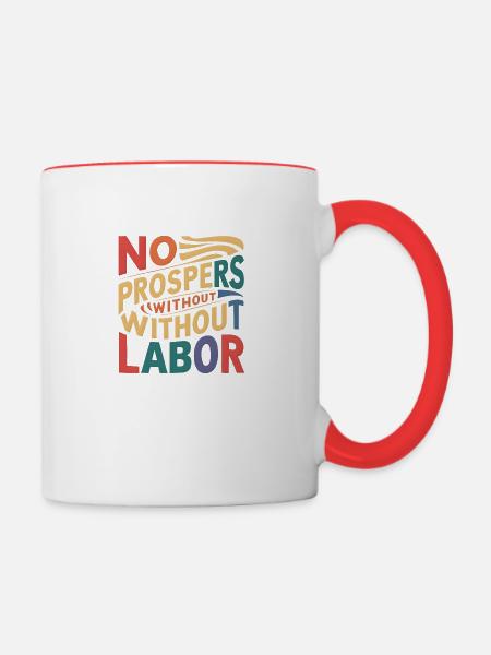 Ohne dich wird nichts funktionieren - Tasse zweifarbig - Weiß/Rot