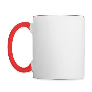 Official Jar Opener - Contrasting Mug - white/red - Left