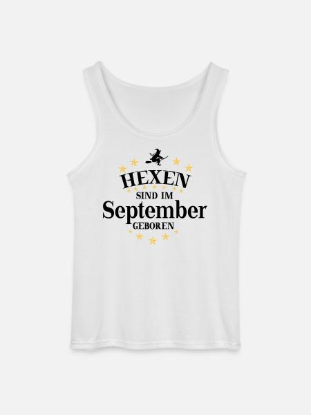 Witches September - Gildan Men’s Tank Top - white