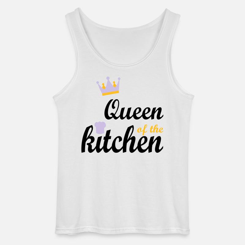 Kochen - Gildan Männer Tank Top - Weiß