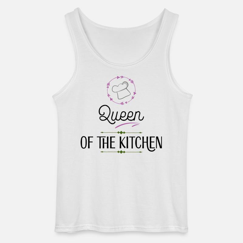 Kochen - Gildan Männer Tank Top - Weiß