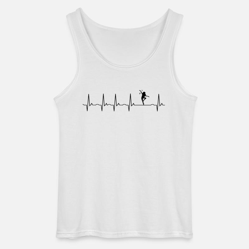 Tanzen - Gildan Männer Tank Top - Weiß