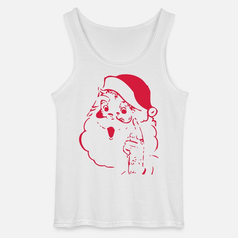 Weihnachtsmann - Gildan Männer Tank Top - Weiß