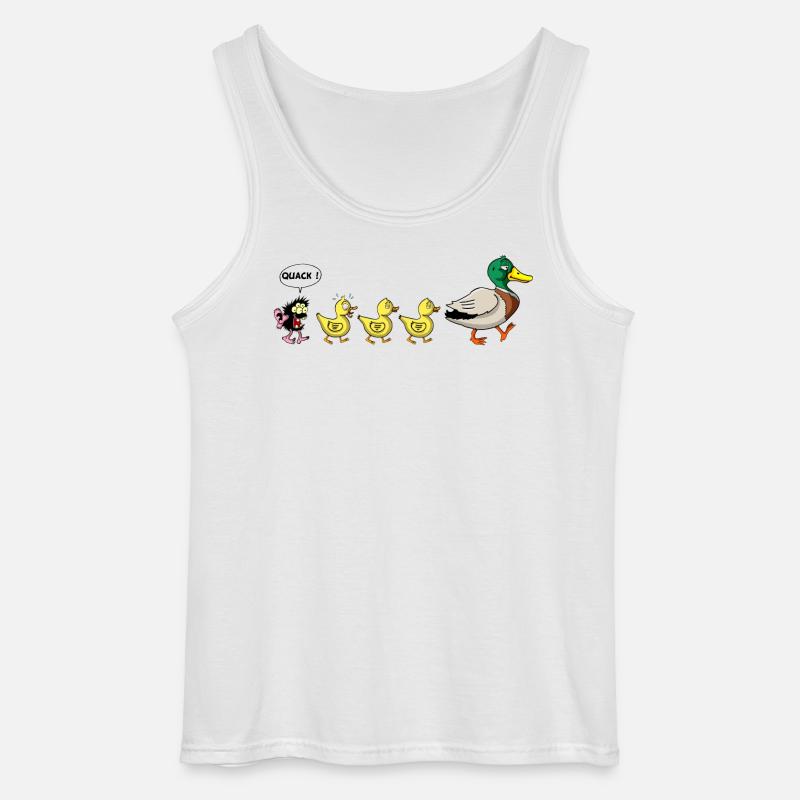Das hässliche Entlein - Gildan Männer Tank Top - Weiß