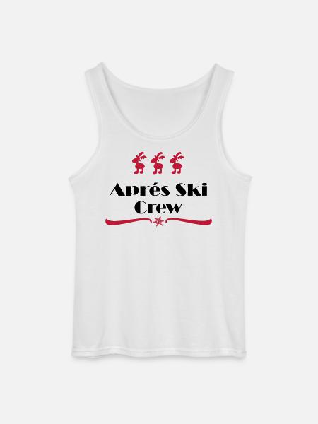 apres ski - Gildan Men’s Tank Top - white
