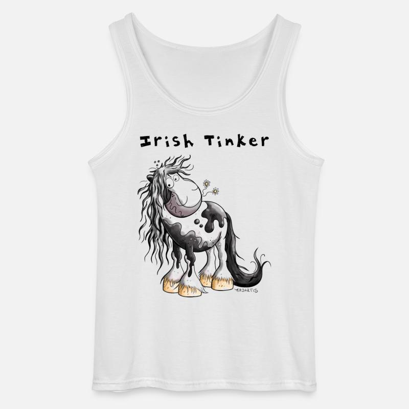 Süßer Irish Tinker - Gildan Männer Tank Top - Weiß