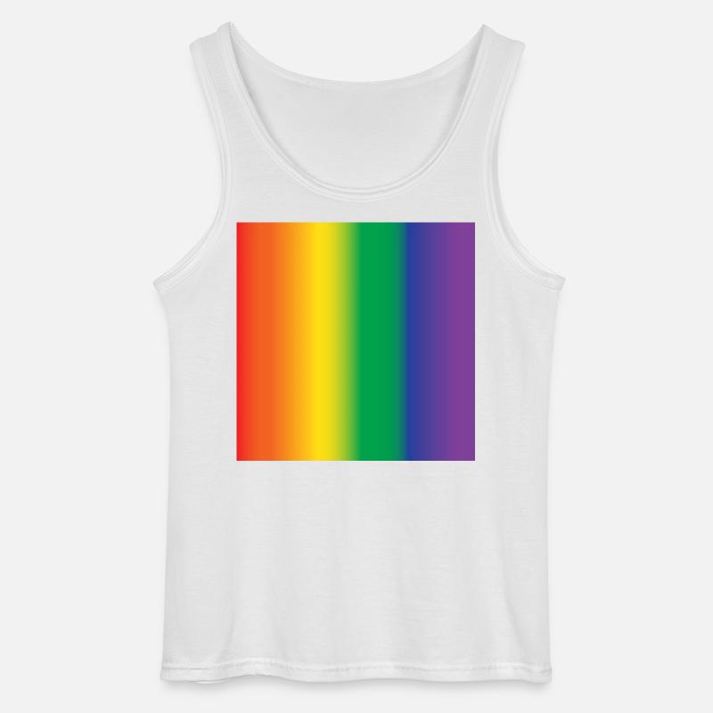 lgbt Mauspad Geschenkidee - Gildan Männer Tank Top - Weiß