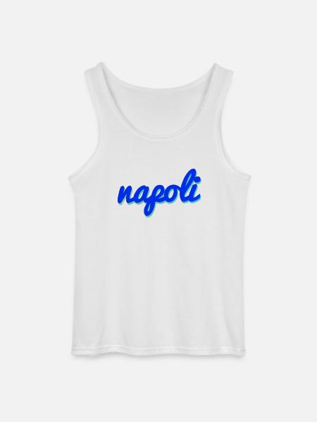 Napoli - Gildan Men’s Tank Top - white