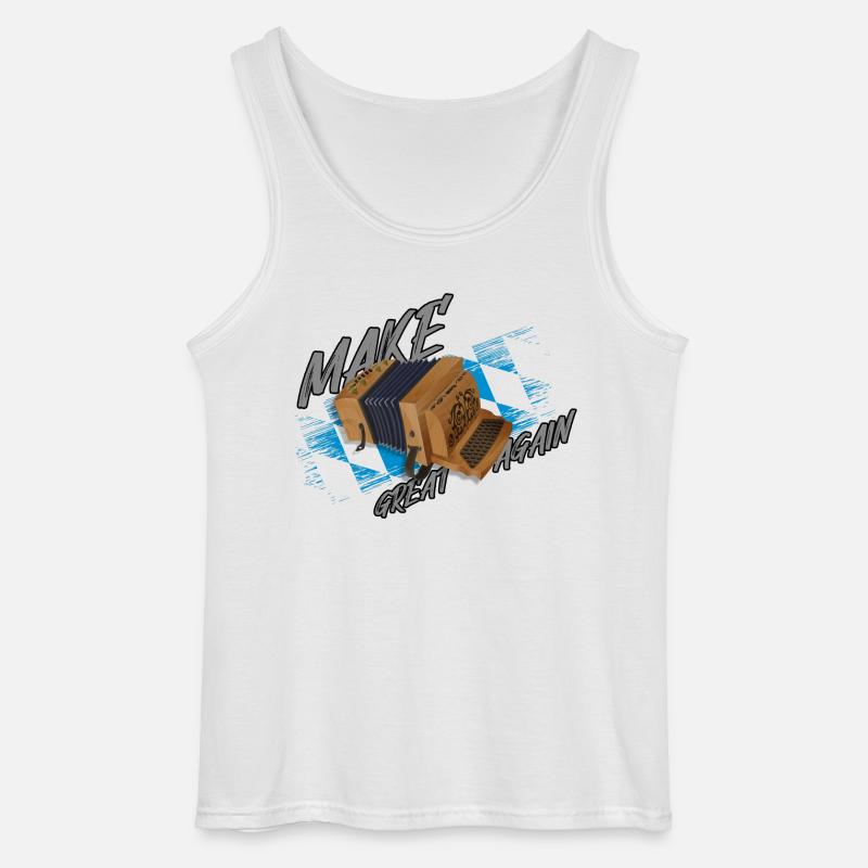 Make Ziach GREAT AGAIN | ZiachON! - Gildan Männer Tank Top - Weiß