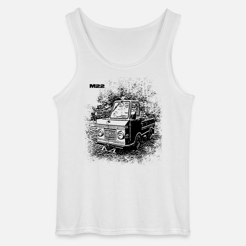 Multicar M22 - Gildan Men’s Tank Top - white