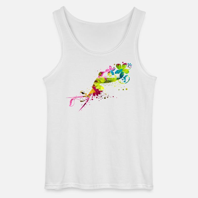 Colobri - Gildan Männer Tank Top - Weiß