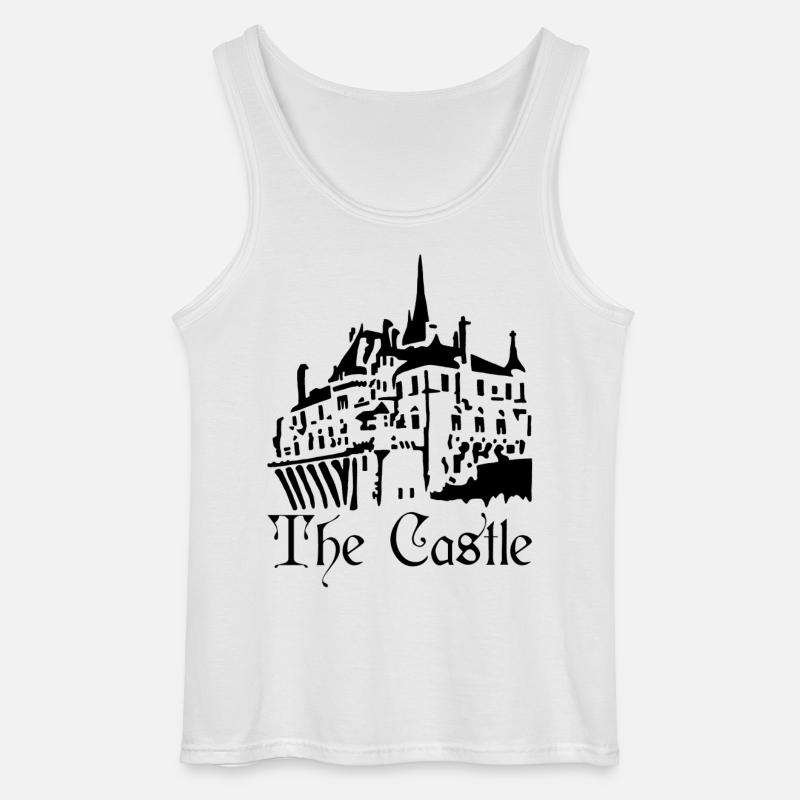 Das Schwarze Schloss - Gildan Männer Tank Top - Weiß