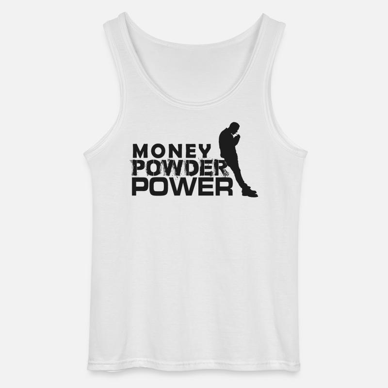 MPP schwarz - Gildan Männer Tank Top - Weiß
