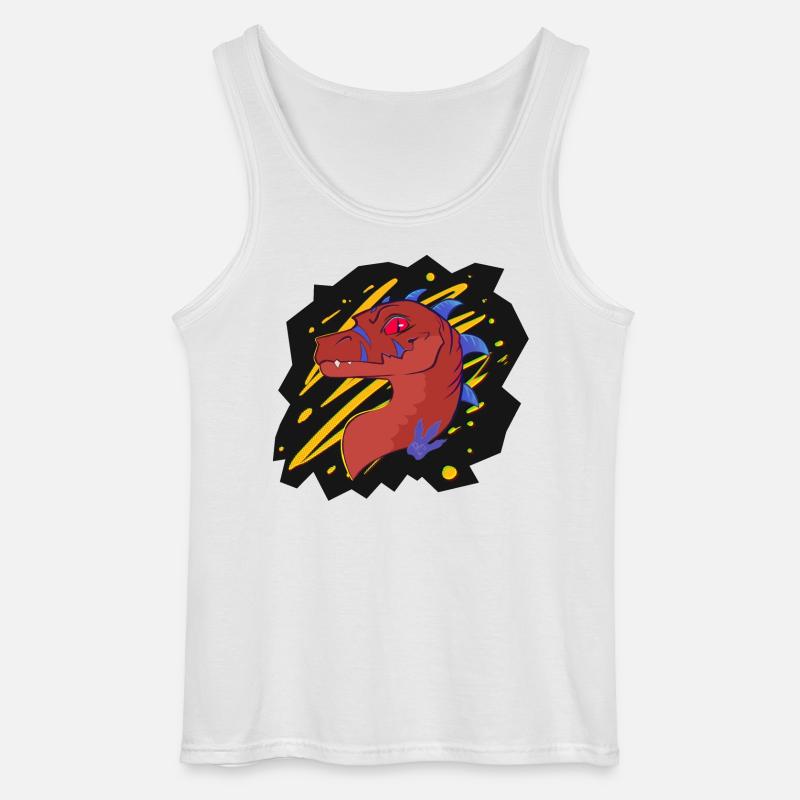 Firia, die Chimäre (von Derpy Fox) - Gildan Männer Tank Top - Weiß