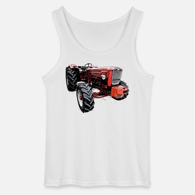 Güldner G60 Traktor - Gildan Männer Tank Top - Weiß
