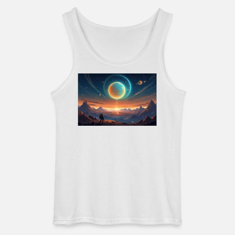 Helldivers Planet X - Gildan Männer Tank Top - Weiß