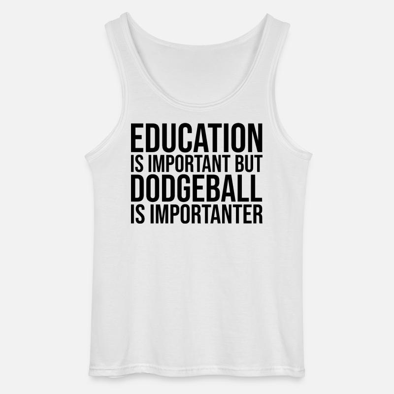 Völkerball - Gildan Männer Tank Top - Weiß