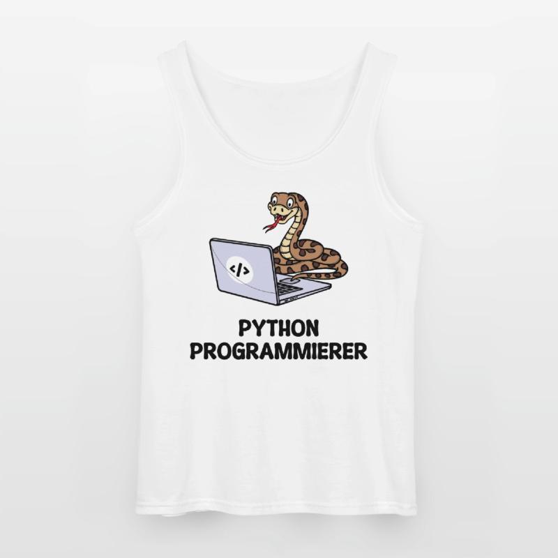 Programmierer Computer Code Developer Statement Gildan Männer Tank Top