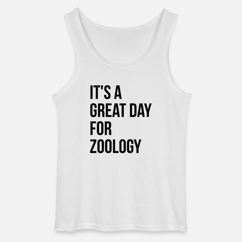 zoologia - Canotta da uomo Gildan - bianco