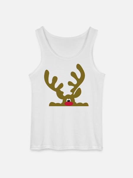 Cadeaux amusants pour Noël - Débardeur Gildan Homme - blanc