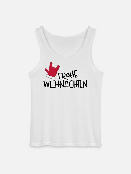 Merry Christmas - Gildan Men’s Tank Top - white