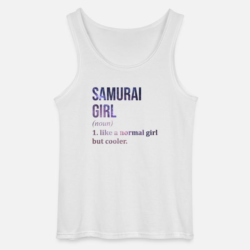 Samurai Samurai Samurai - Gildan Men’s Tank Top - white
